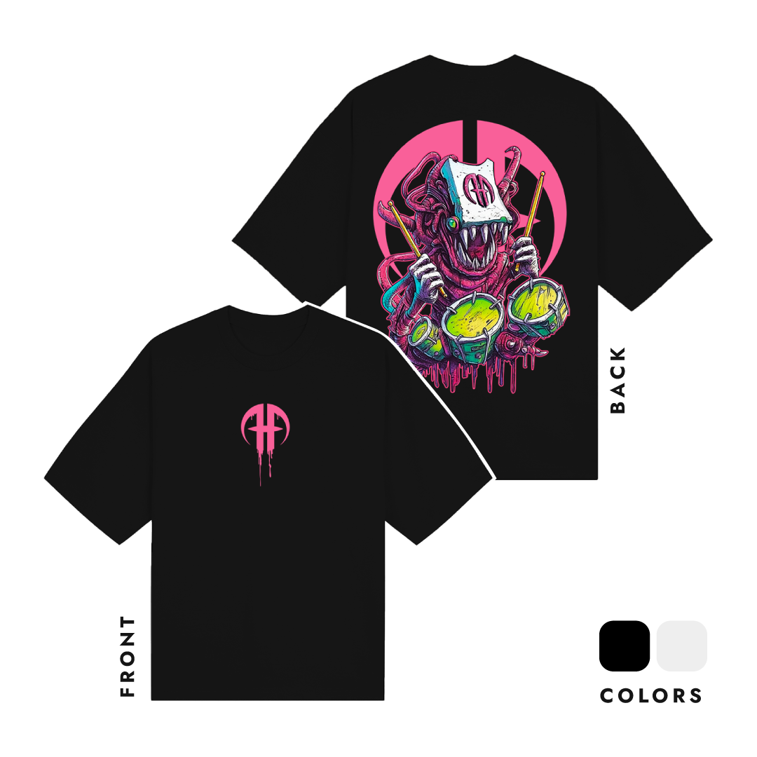 Psychedelic monster drummer 2