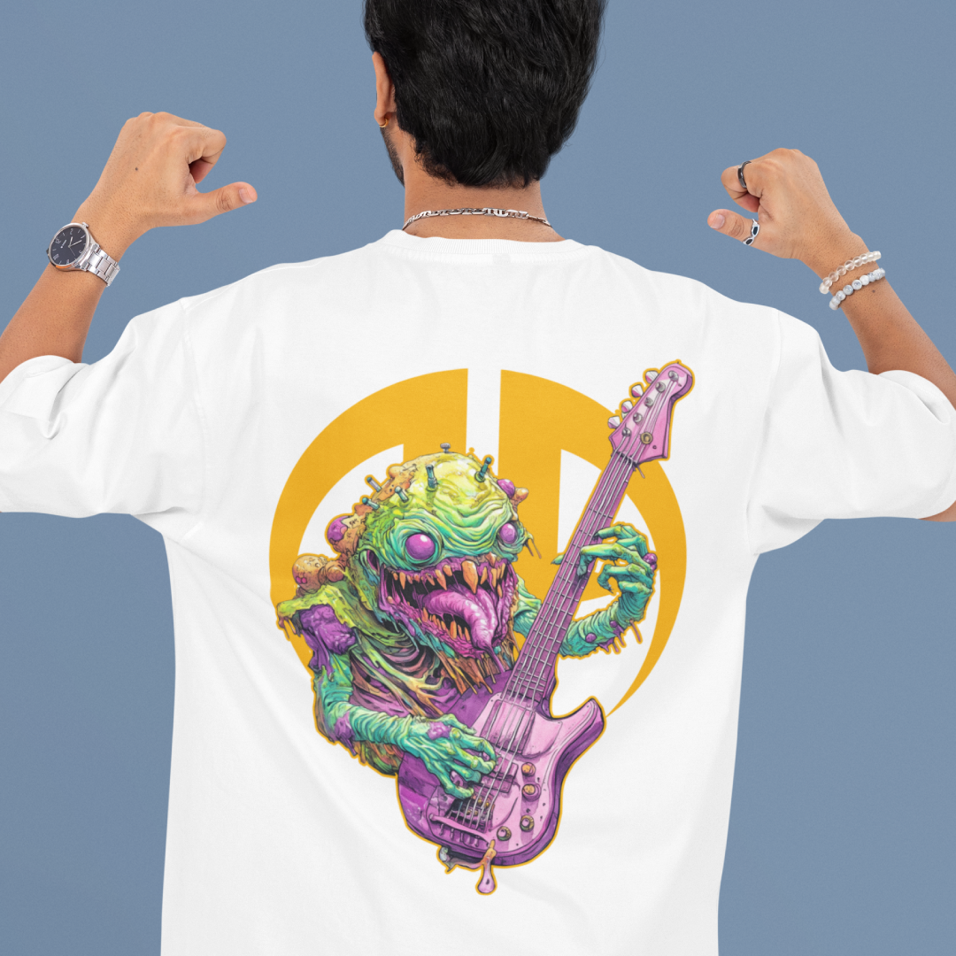 Psychedelic monster guitarist 2