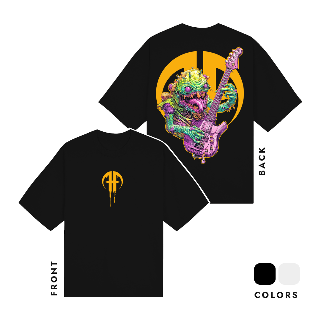 Psychedelic monster guitarist 2